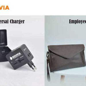 universal charger sebagai employee kit