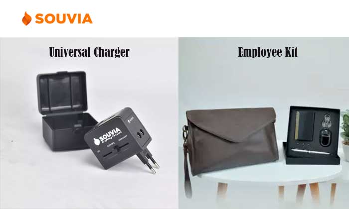 universal charger sebagai employee kit