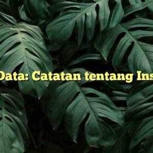 Kelas Data: Catatan tentang Insurtech