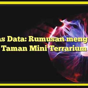 Kelas Data: Rumusan mengenai Taman Mini Terrarium