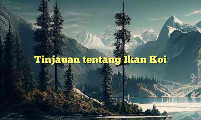 Tinjauan tentang Ikan Koi