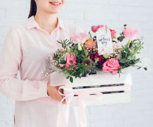flower box wisuda